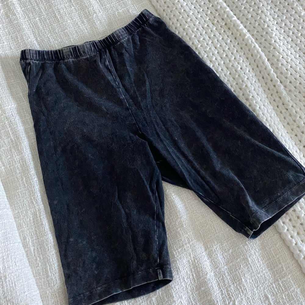 Forever 21 tie dye bike shorts